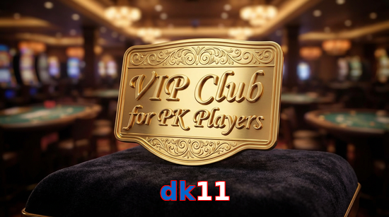 Main screen of Dk11 vip page for PK players